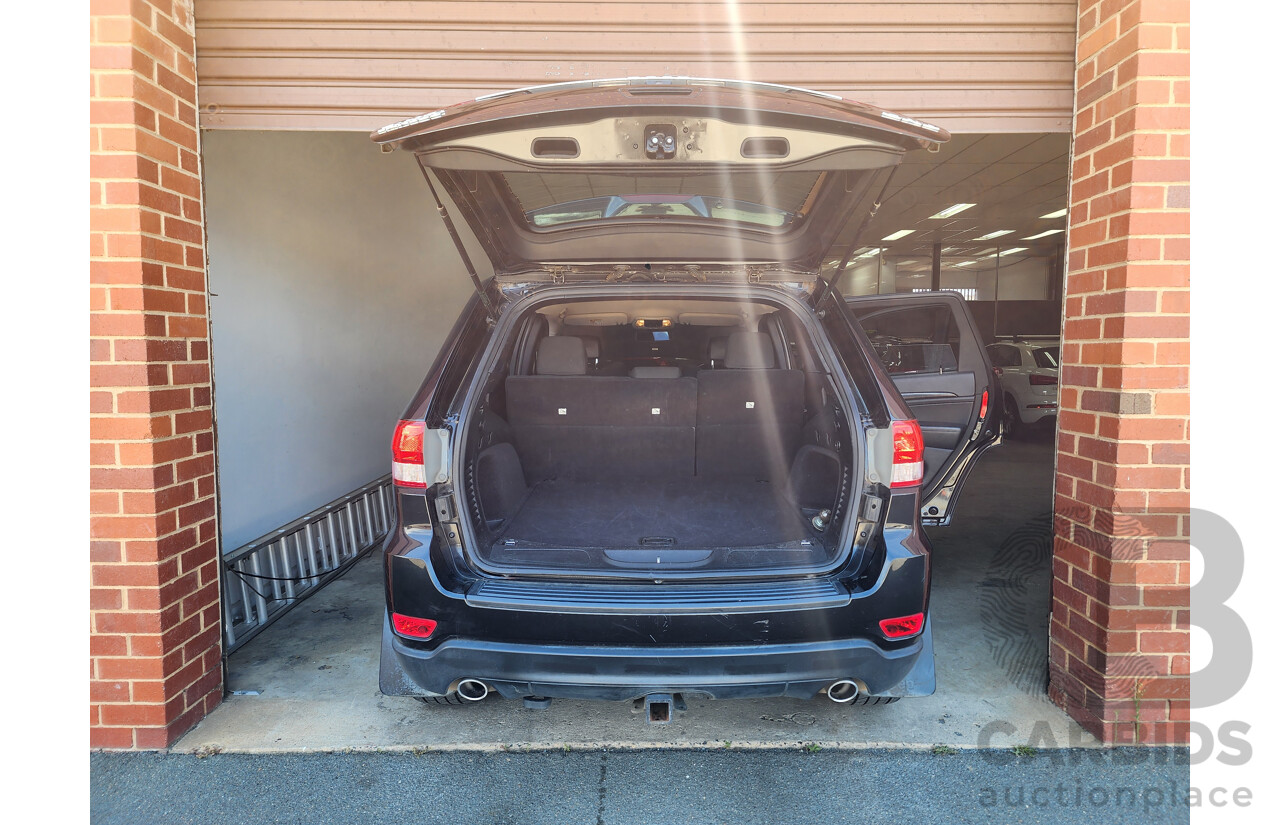 10/2012 Jeep Grand Cherokee Laredo (4x4) WK MY12 4d Wagon Black 3.0L