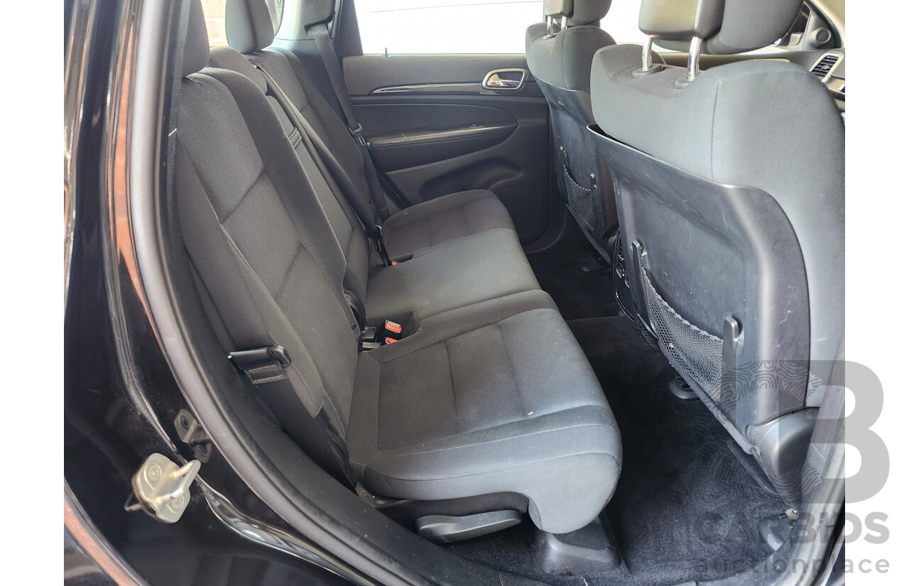 10/2012 Jeep Grand Cherokee Laredo (4x4) WK MY12 4d Wagon Black 3.0L