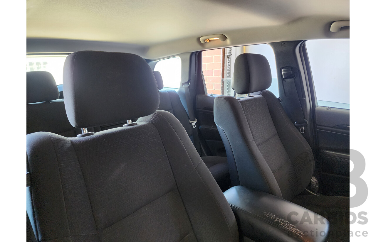 10/2012 Jeep Grand Cherokee Laredo (4x4) WK MY12 4d Wagon Black 3.0L