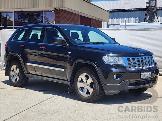 10/2012 Jeep Grand Cherokee Laredo (4x4) WK MY12 4d Wagon Black 3.0L