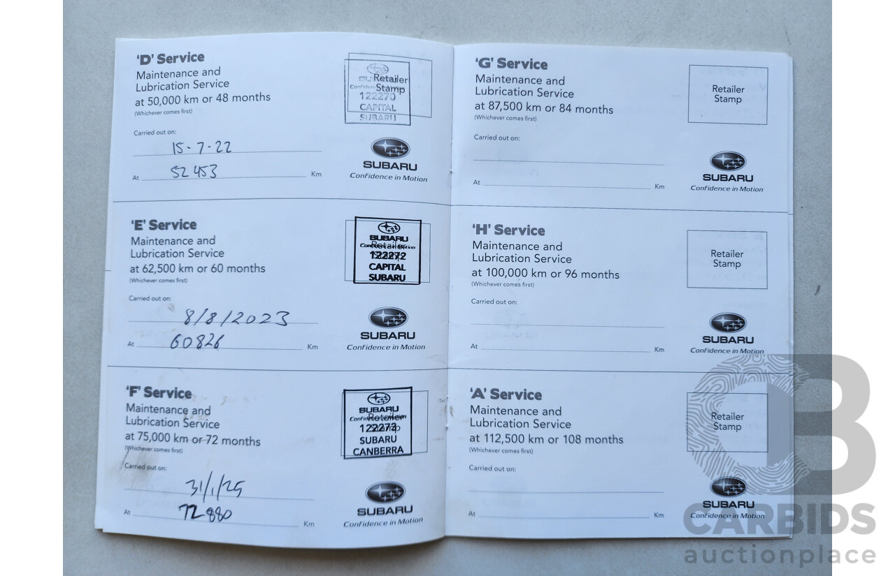 2/2017 Subaru Impreza 2.0i-L (awd) MY17 5d Hatchback Grey 2.0L