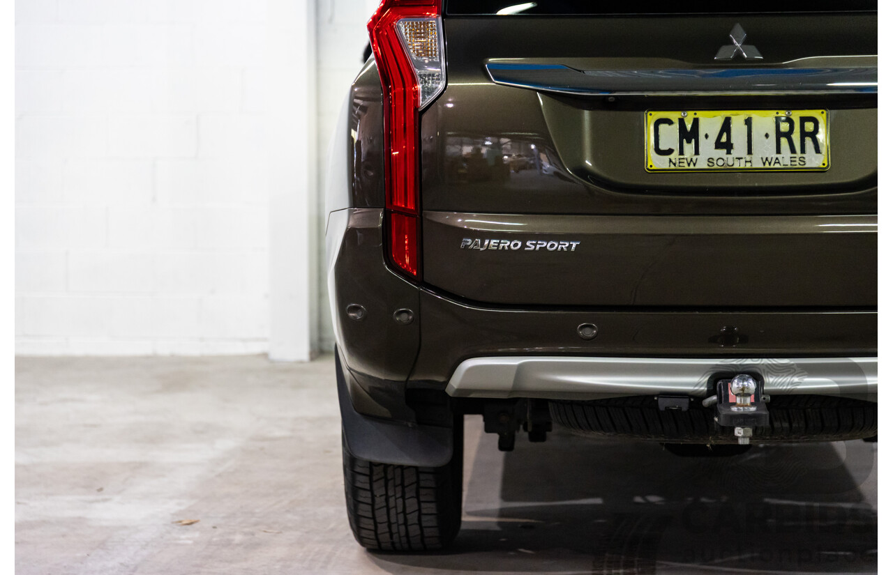 05/2017 Mitsubishi Pajero Sport Exceed (4x4) MY17 4d Wagon Deep Bronze Metallic Turbo Diesel 2.4L - 7 Seater