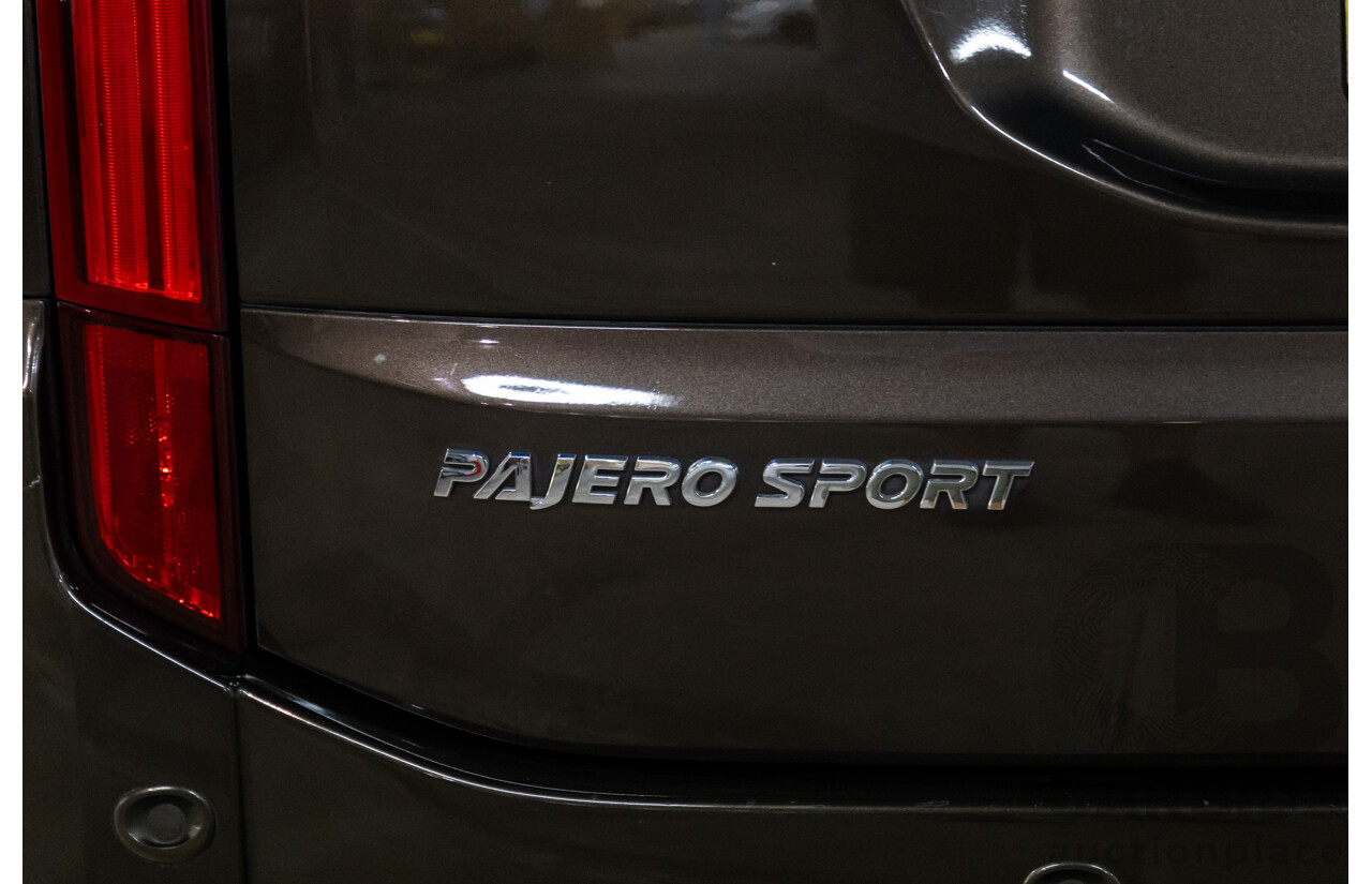 05/2017 Mitsubishi Pajero Sport Exceed (4x4) MY17 4d Wagon Deep Bronze Metallic Turbo Diesel 2.4L - 7 Seater