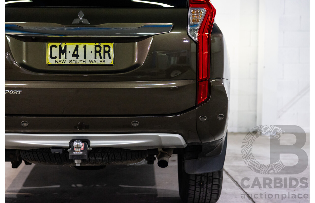 05/2017 Mitsubishi Pajero Sport Exceed (4x4) MY17 4d Wagon Deep Bronze Metallic Turbo Diesel 2.4L - 7 Seater