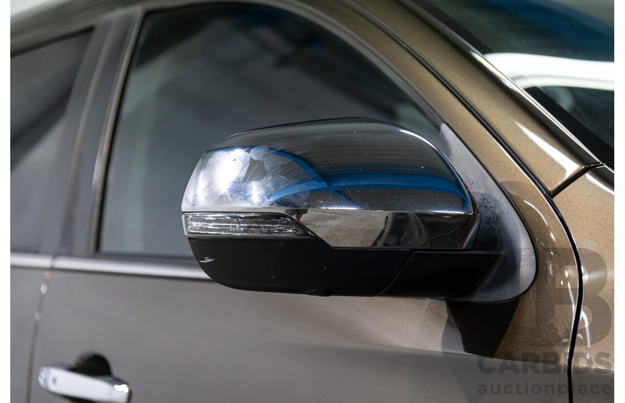 05/2017 Mitsubishi Pajero Sport Exceed (4x4) MY17 4d Wagon Deep Bronze Metallic Turbo Diesel 2.4L - 7 Seater