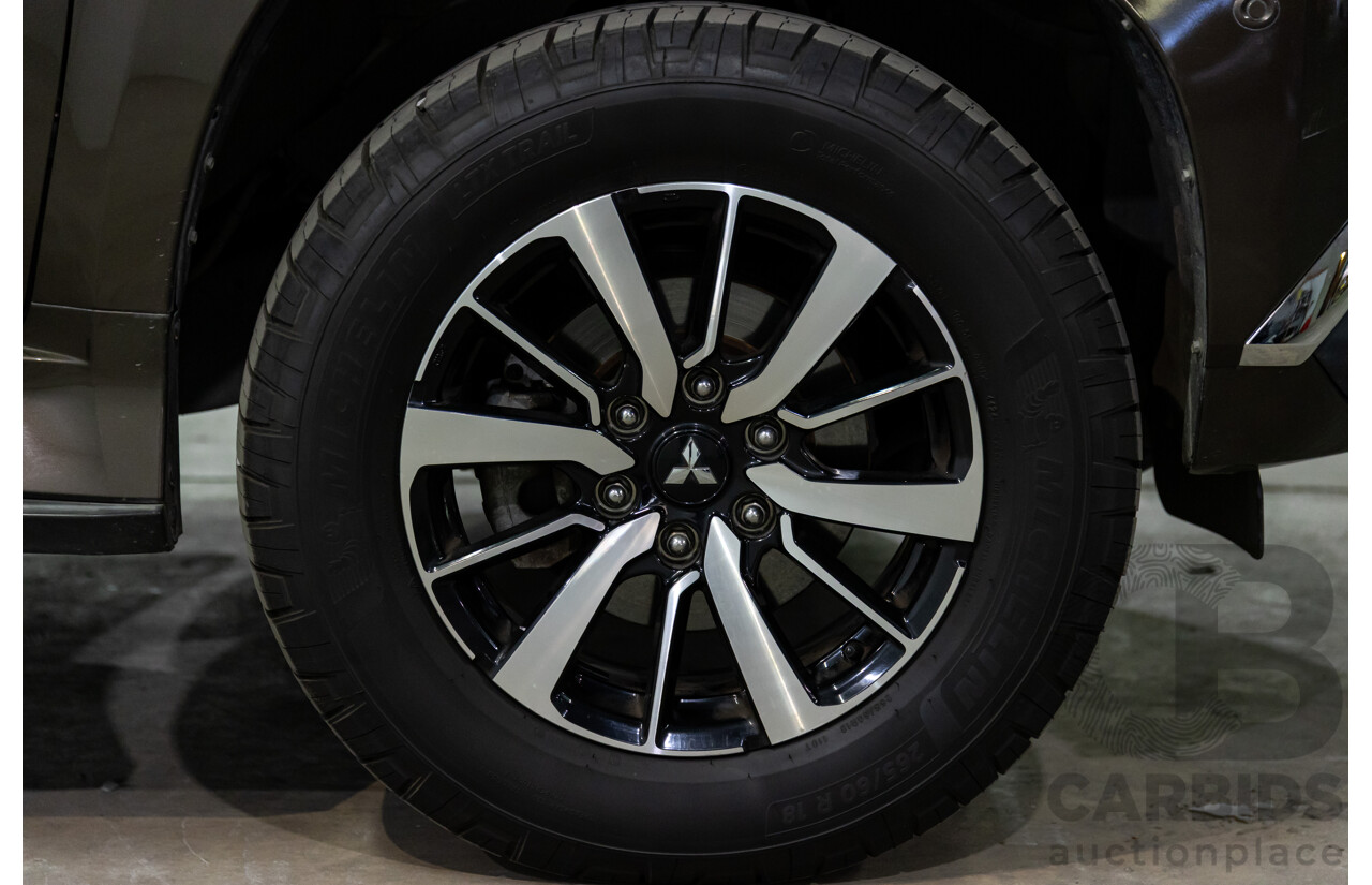 05/2017 Mitsubishi Pajero Sport Exceed (4x4) MY17 4d Wagon Deep Bronze Metallic Turbo Diesel 2.4L - 7 Seater