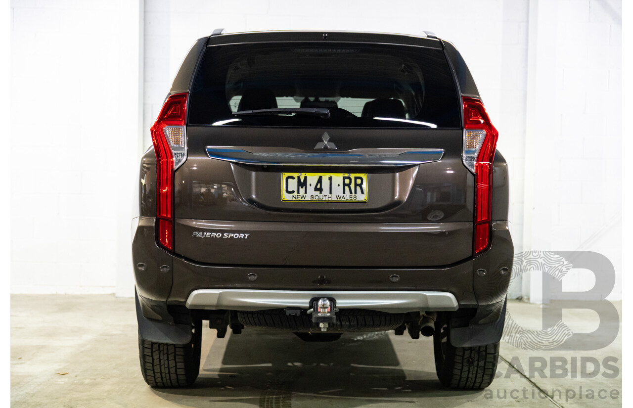 05/2017 Mitsubishi Pajero Sport Exceed (4x4) MY17 4d Wagon Deep Bronze Metallic Turbo Diesel 2.4L - 7 Seater