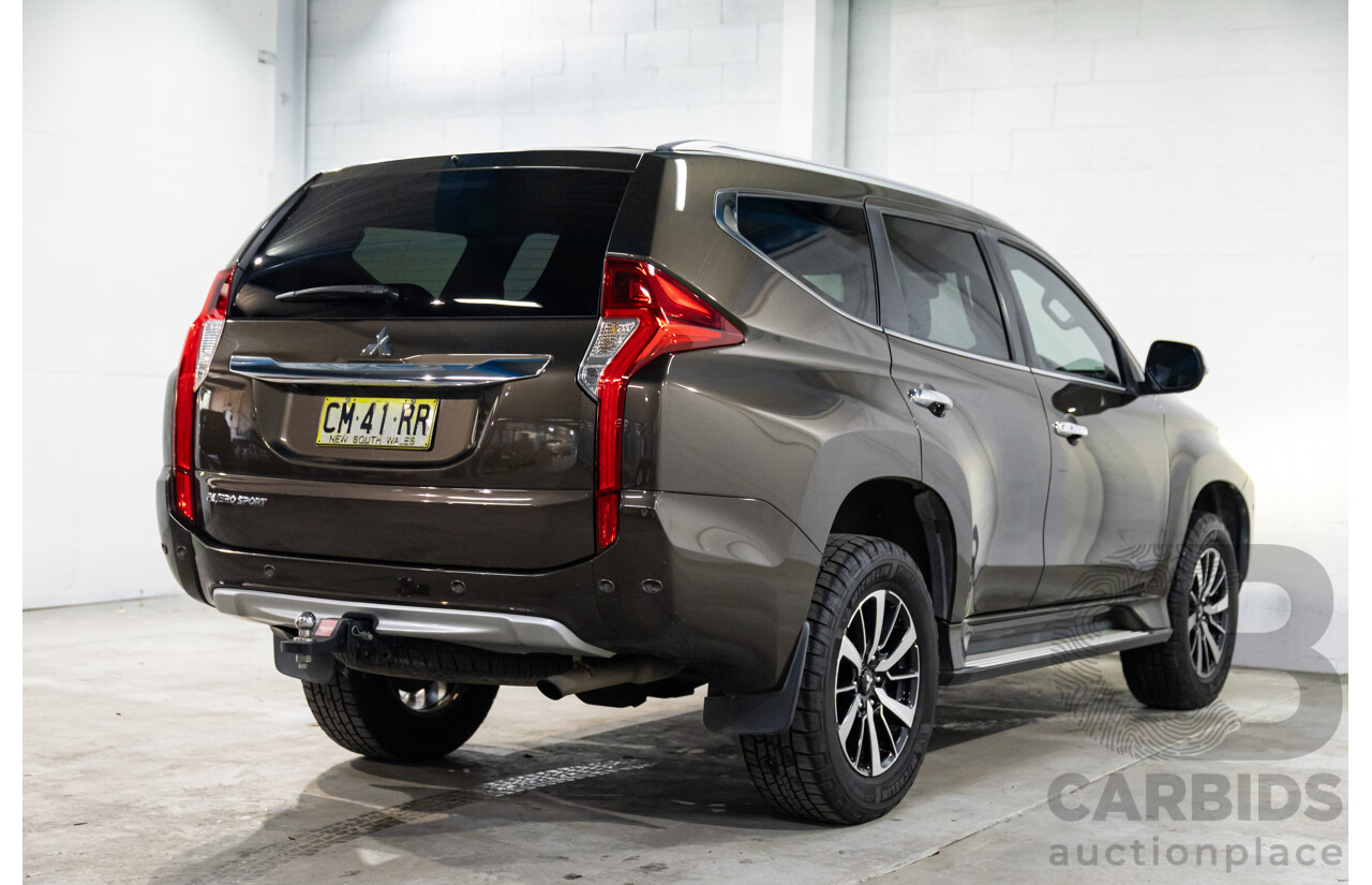 05/2017 Mitsubishi Pajero Sport Exceed (4x4) MY17 4d Wagon Deep Bronze Metallic Turbo Diesel 2.4L - 7 Seater