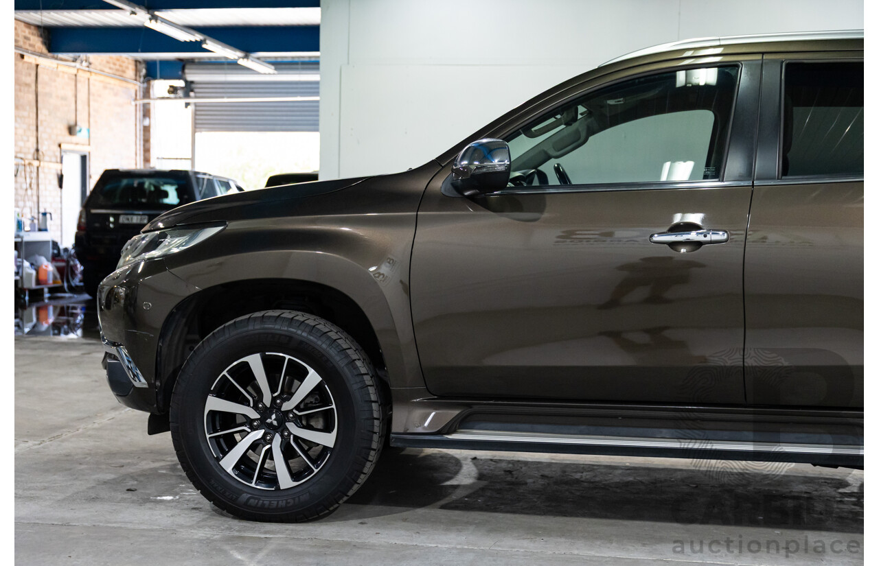 05/2017 Mitsubishi Pajero Sport Exceed (4x4) MY17 4d Wagon Deep Bronze Metallic Turbo Diesel 2.4L - 7 Seater