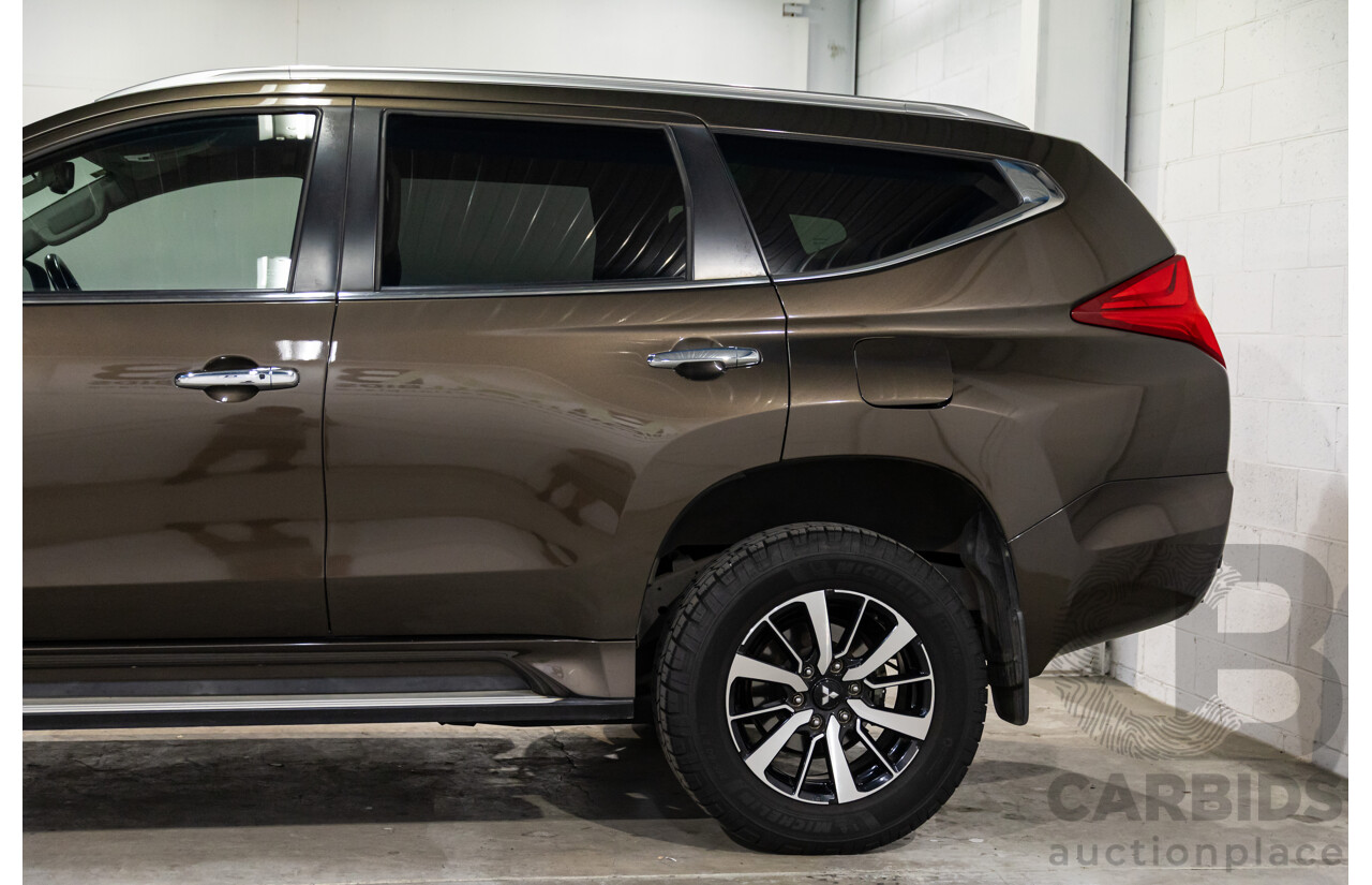 05/2017 Mitsubishi Pajero Sport Exceed (4x4) MY17 4d Wagon Deep Bronze Metallic Turbo Diesel 2.4L - 7 Seater