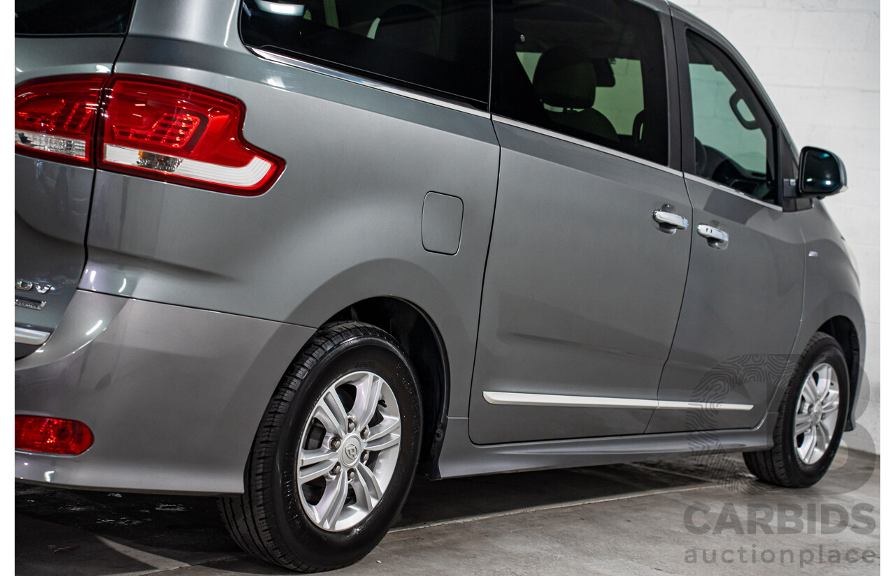 12/2019 LDV G10 Executive (RWD) MPV SV7A 4d Van Wagon Lava Grey Metallic Turbo 2.0L - 7 Seater