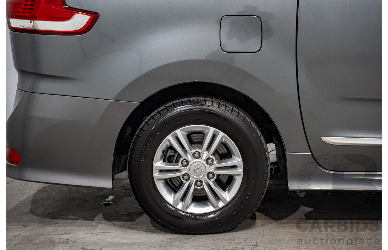 12/2019 LDV G10 Executive (RWD) MPV SV7A 4d Van Wagon Lava Grey Metallic Turbo 2.0L - 7 Seater