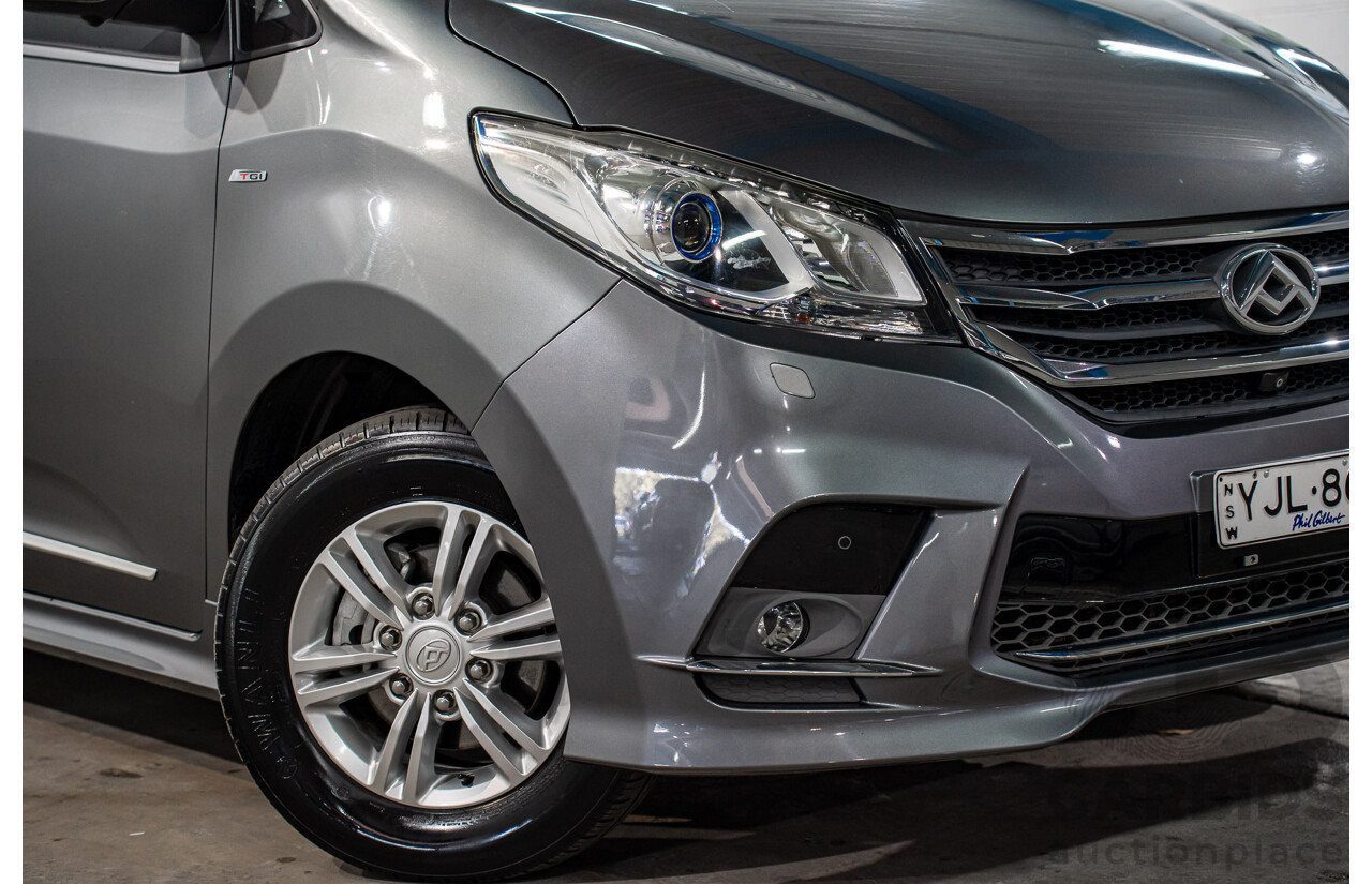 12/2019 LDV G10 Executive (RWD) MPV SV7A 4d Van Wagon Lava Grey Metallic Turbo 2.0L - 7 Seater