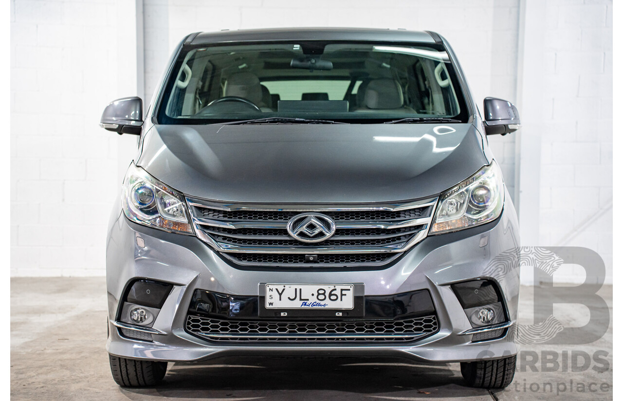 12/2019 LDV G10 Executive (RWD) MPV SV7A 4d Van Wagon Lava Grey Metallic Turbo 2.0L - 7 Seater