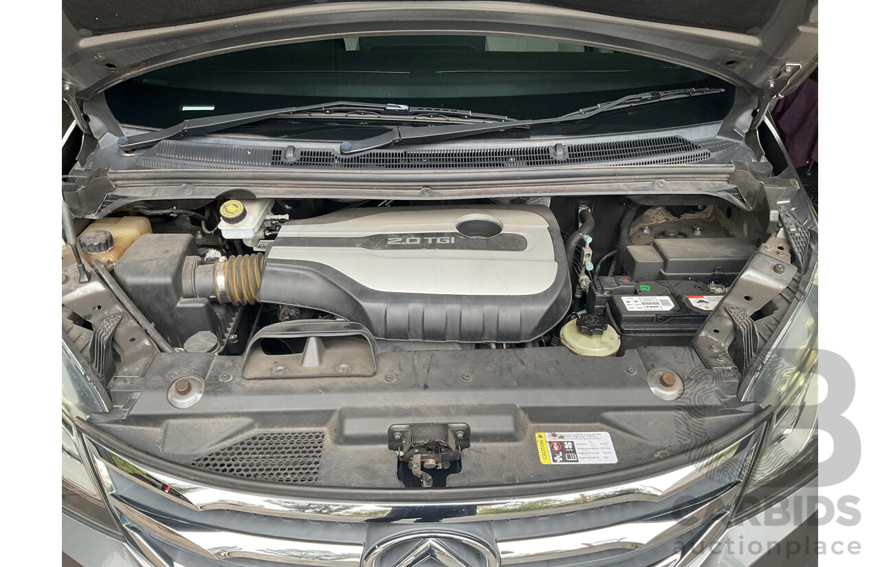 12/2019 LDV G10 Executive (RWD) MPV SV7A 4d Van Wagon Lava Grey Metallic Turbo 2.0L - 7 Seater