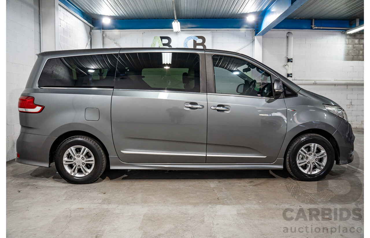 12/2019 LDV G10 Executive (RWD) MPV SV7A 4d Van Wagon Lava Grey Metallic Turbo 2.0L - 7 Seater