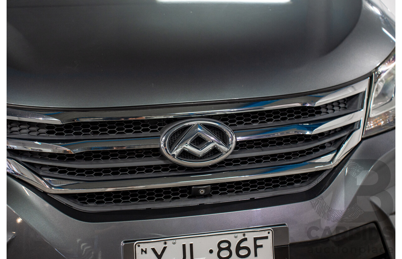 12/2019 LDV G10 Executive (RWD) MPV SV7A 4d Van Wagon Lava Grey Metallic Turbo 2.0L - 7 Seater