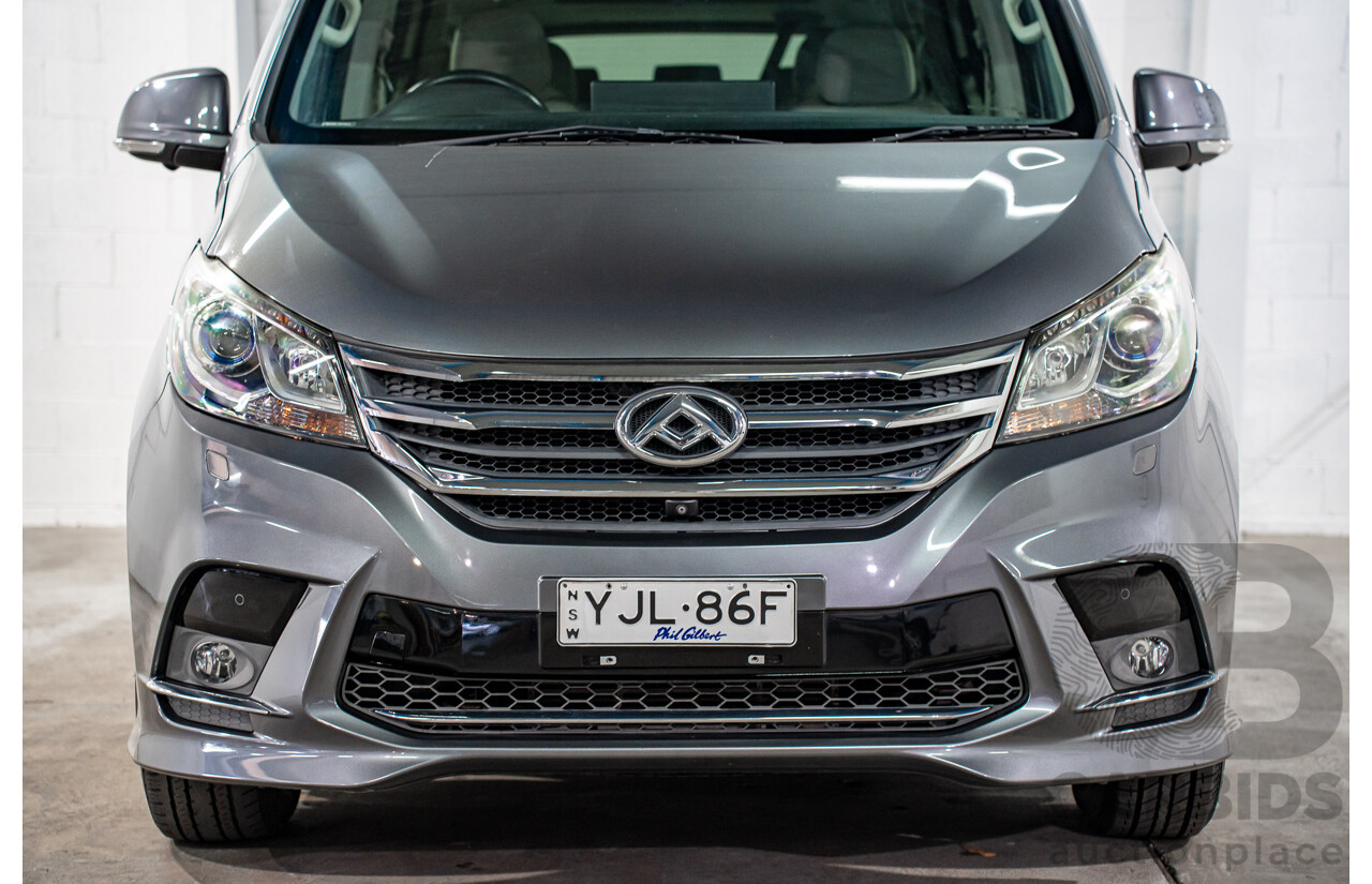 12/2019 LDV G10 Executive (RWD) MPV SV7A 4d Van Wagon Lava Grey Metallic Turbo 2.0L - 7 Seater