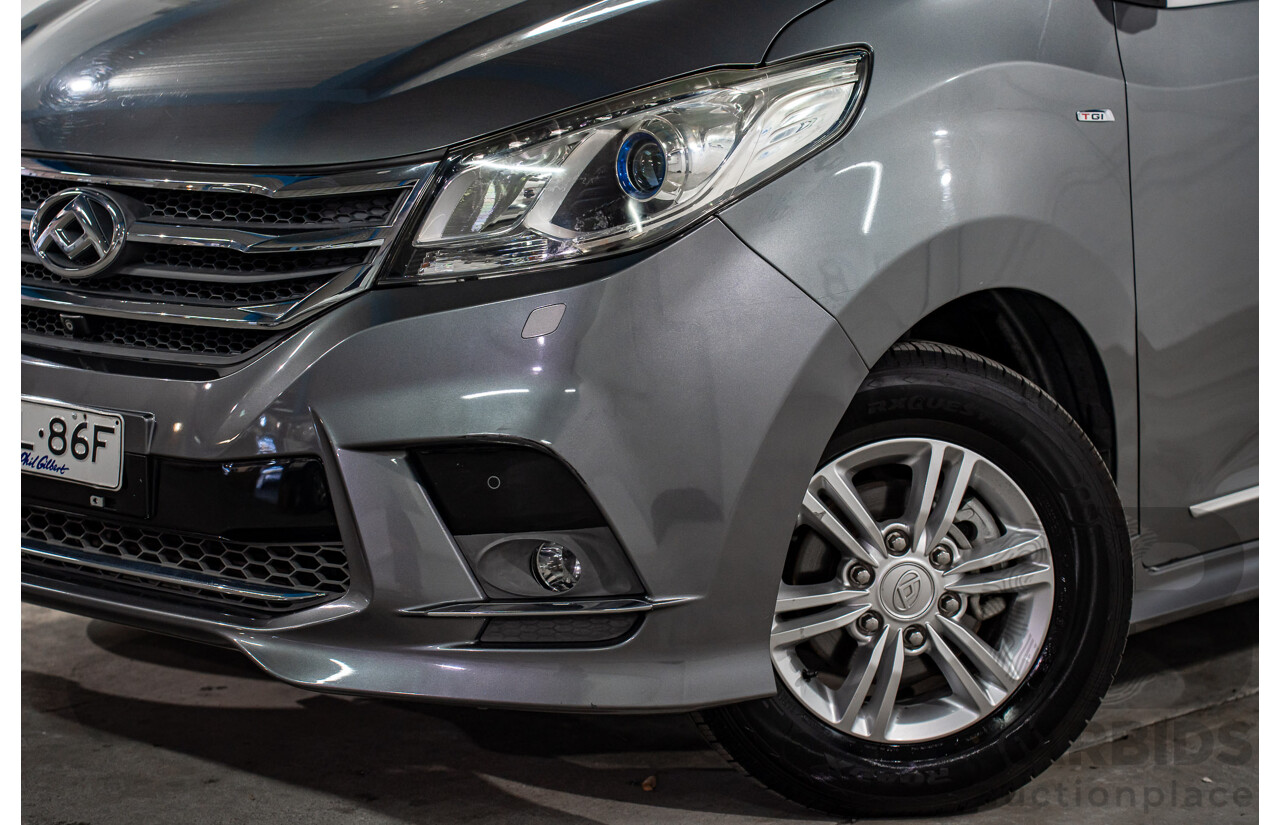 12/2019 LDV G10 Executive (RWD) MPV SV7A 4d Van Wagon Lava Grey Metallic Turbo 2.0L - 7 Seater