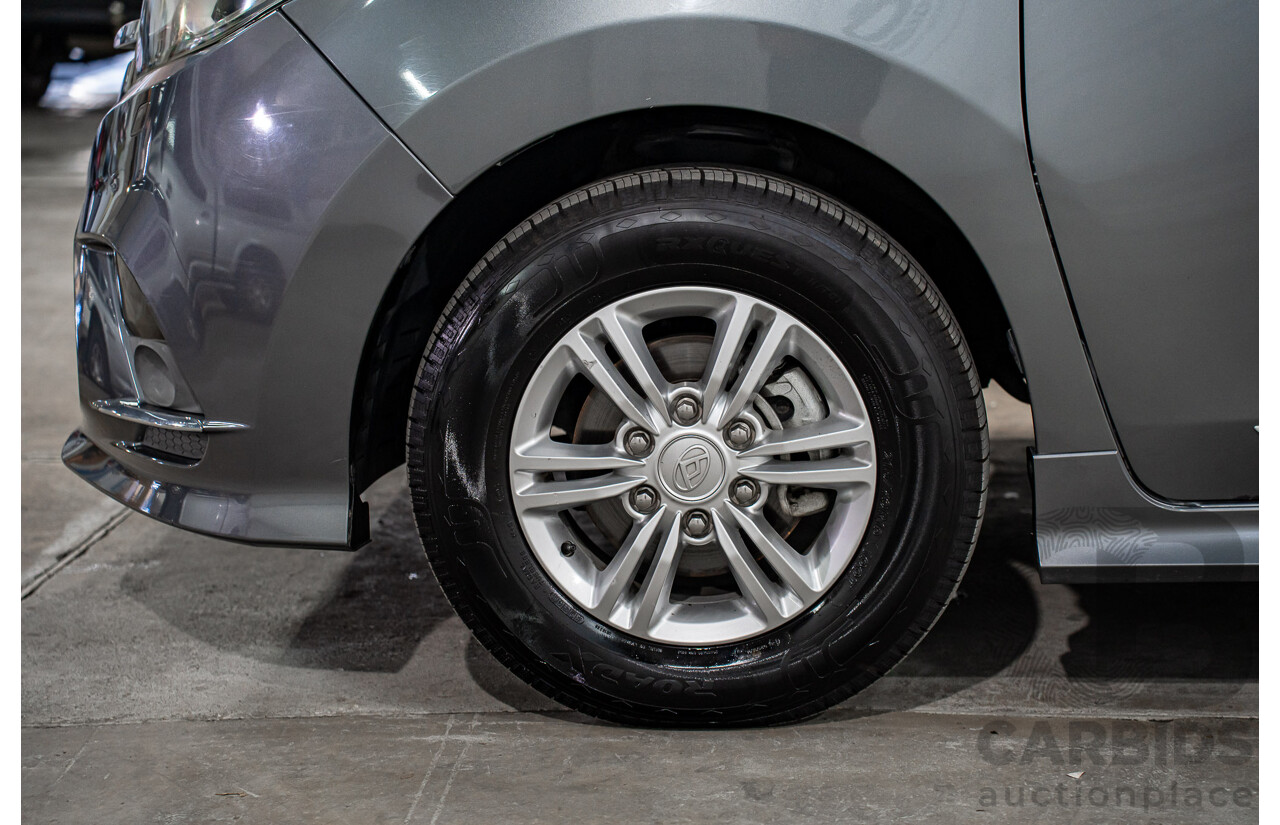 12/2019 LDV G10 Executive (RWD) MPV SV7A 4d Van Wagon Lava Grey Metallic Turbo 2.0L - 7 Seater