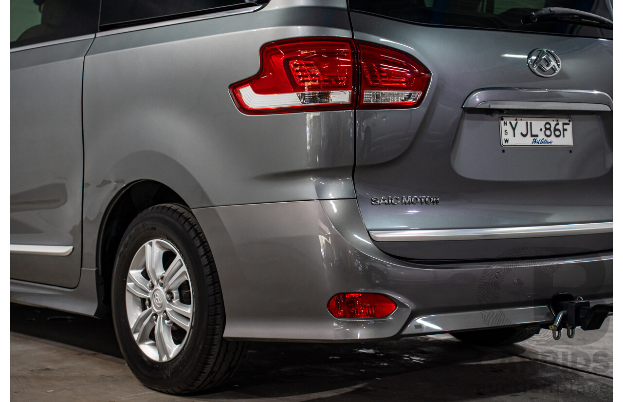 12/2019 LDV G10 Executive (RWD) MPV SV7A 4d Van Wagon Lava Grey Metallic Turbo 2.0L - 7 Seater