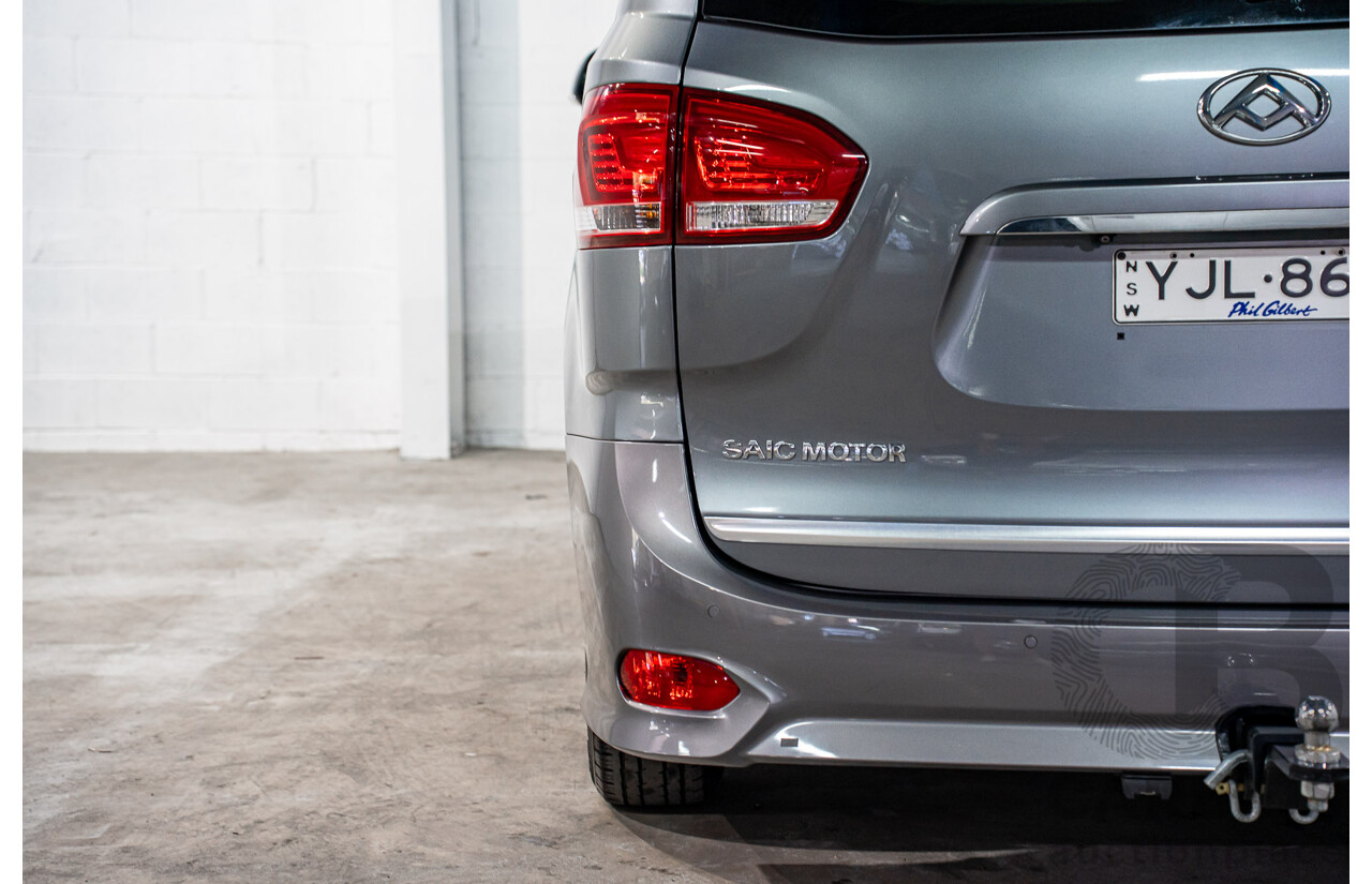 12/2019 LDV G10 Executive (RWD) MPV SV7A 4d Van Wagon Lava Grey Metallic Turbo 2.0L - 7 Seater