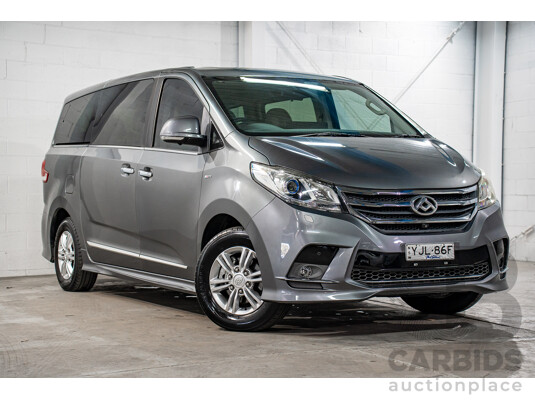 12/2019 LDV G10 Executive (RWD) MPV SV7A 4d Van Wagon Lava Grey Metallic Turbo 2.0L - 7 Seater