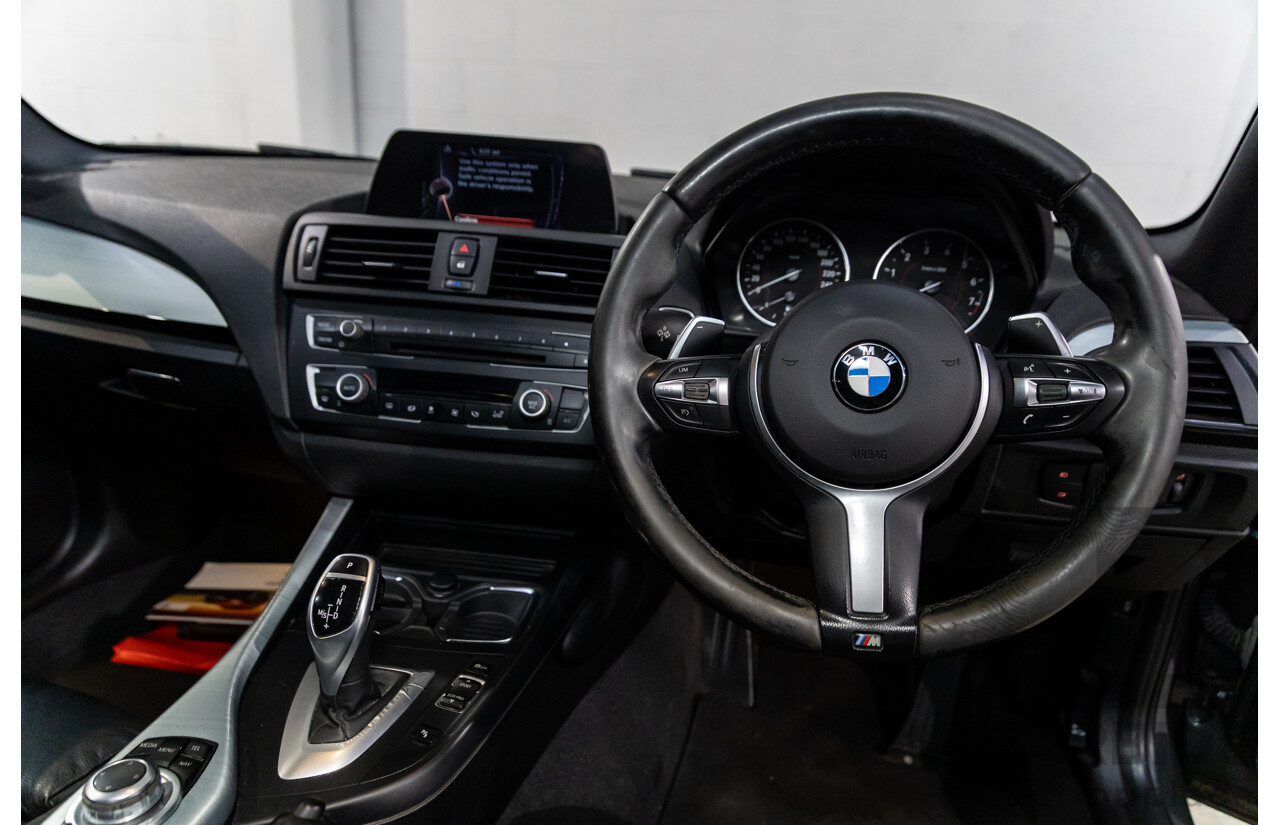 1/2015 BMW 220i M-Sport F22 2d Coupe Mineral Grey Metallic Turbo 2.0L