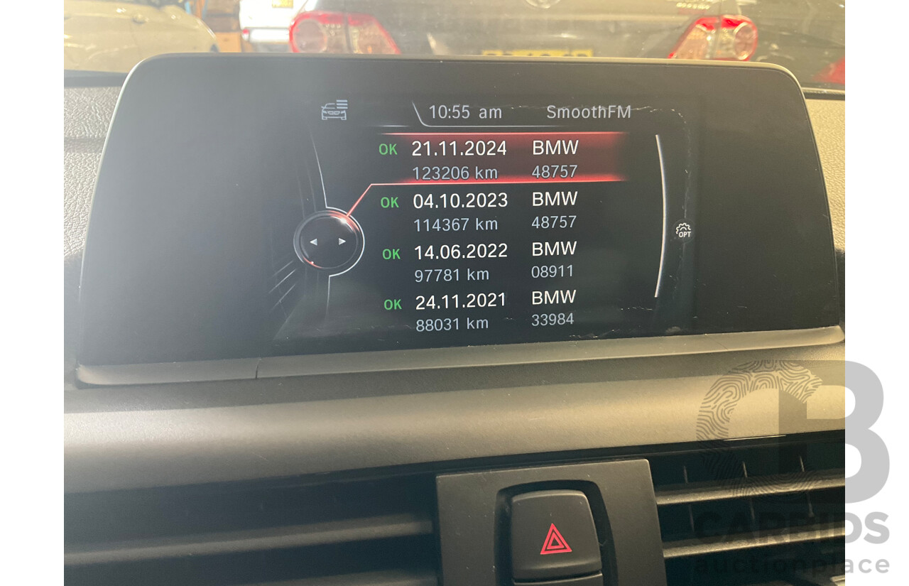 1/2015 BMW 220i M-Sport F22 2d Coupe Mineral Grey Metallic Turbo 2.0L