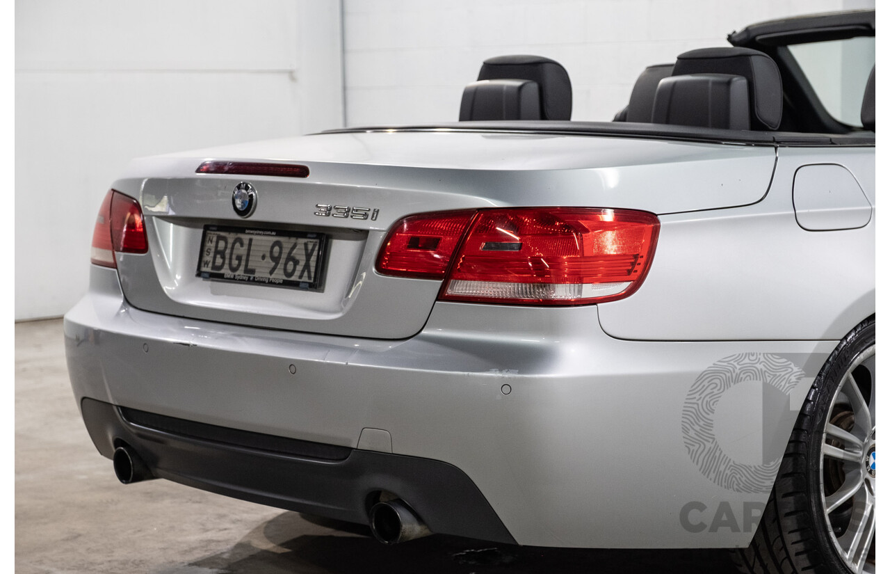 5/2008 BMW 335i M Sport E93 2d Convertible Titanium Silver Metallic Twin Turbo 3.0L