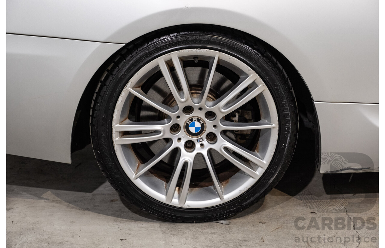 5/2008 BMW 335i M Sport E93 2d Convertible Titanium Silver Metallic Twin Turbo 3.0L