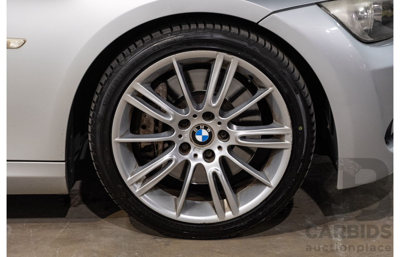 5/2008 BMW 335i M Sport E93 2d Convertible Titanium Silver Metallic Twin Turbo 3.0L