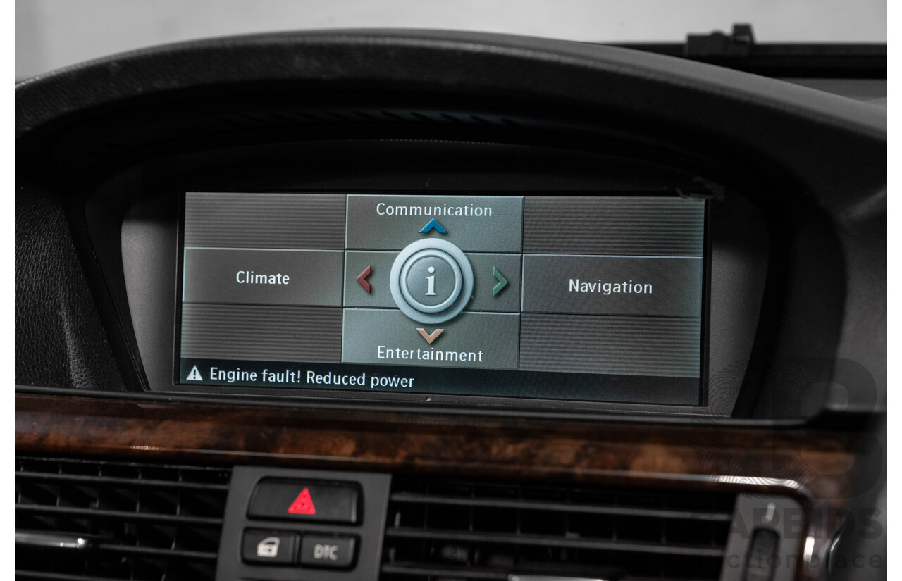 5/2008 BMW 335i M Sport E93 2d Convertible Titanium Silver Metallic Twin Turbo 3.0L