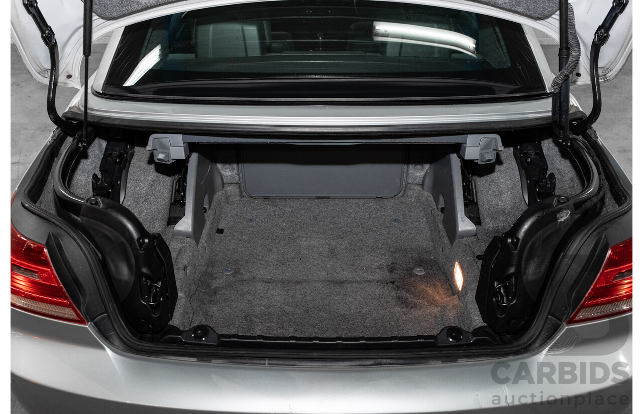 5/2008 BMW 335i M Sport E93 2d Convertible Titanium Silver Metallic Twin Turbo 3.0L