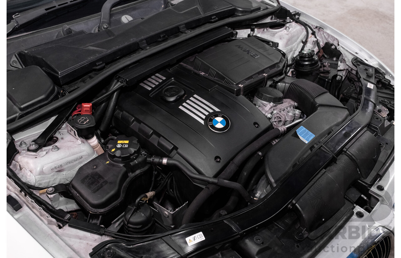 5/2008 BMW 335i M Sport E93 2d Convertible Titanium Silver Metallic Twin Turbo 3.0L