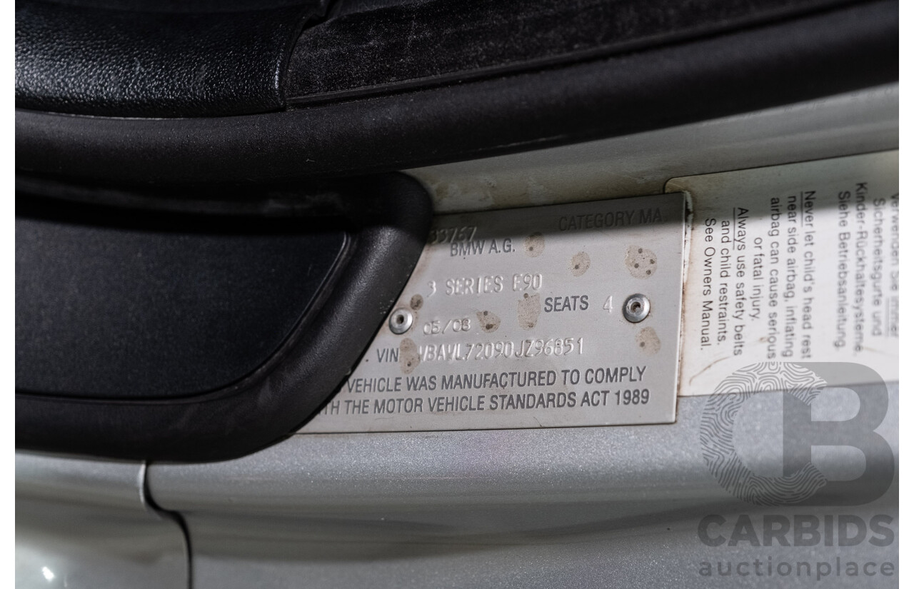 5/2008 BMW 335i M Sport E93 2d Convertible Titanium Silver Metallic Twin Turbo 3.0L