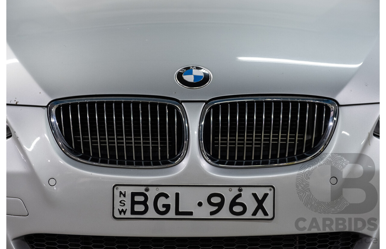 5/2008 BMW 335i M Sport E93 2d Convertible Titanium Silver Metallic Twin Turbo 3.0L