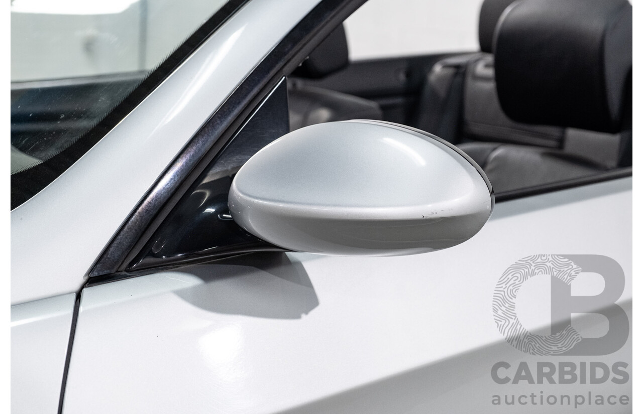 5/2008 BMW 335i M Sport E93 2d Convertible Titanium Silver Metallic Twin Turbo 3.0L