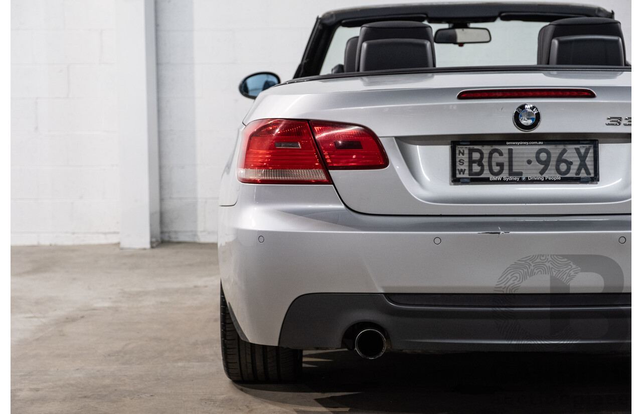 5/2008 BMW 335i M Sport E93 2d Convertible Titanium Silver Metallic Twin Turbo 3.0L
