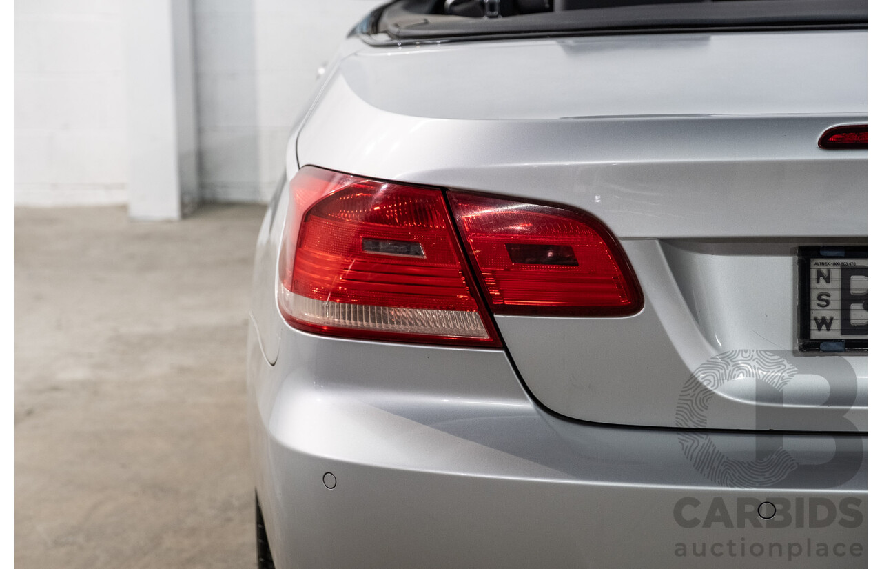5/2008 BMW 335i M Sport E93 2d Convertible Titanium Silver Metallic Twin Turbo 3.0L
