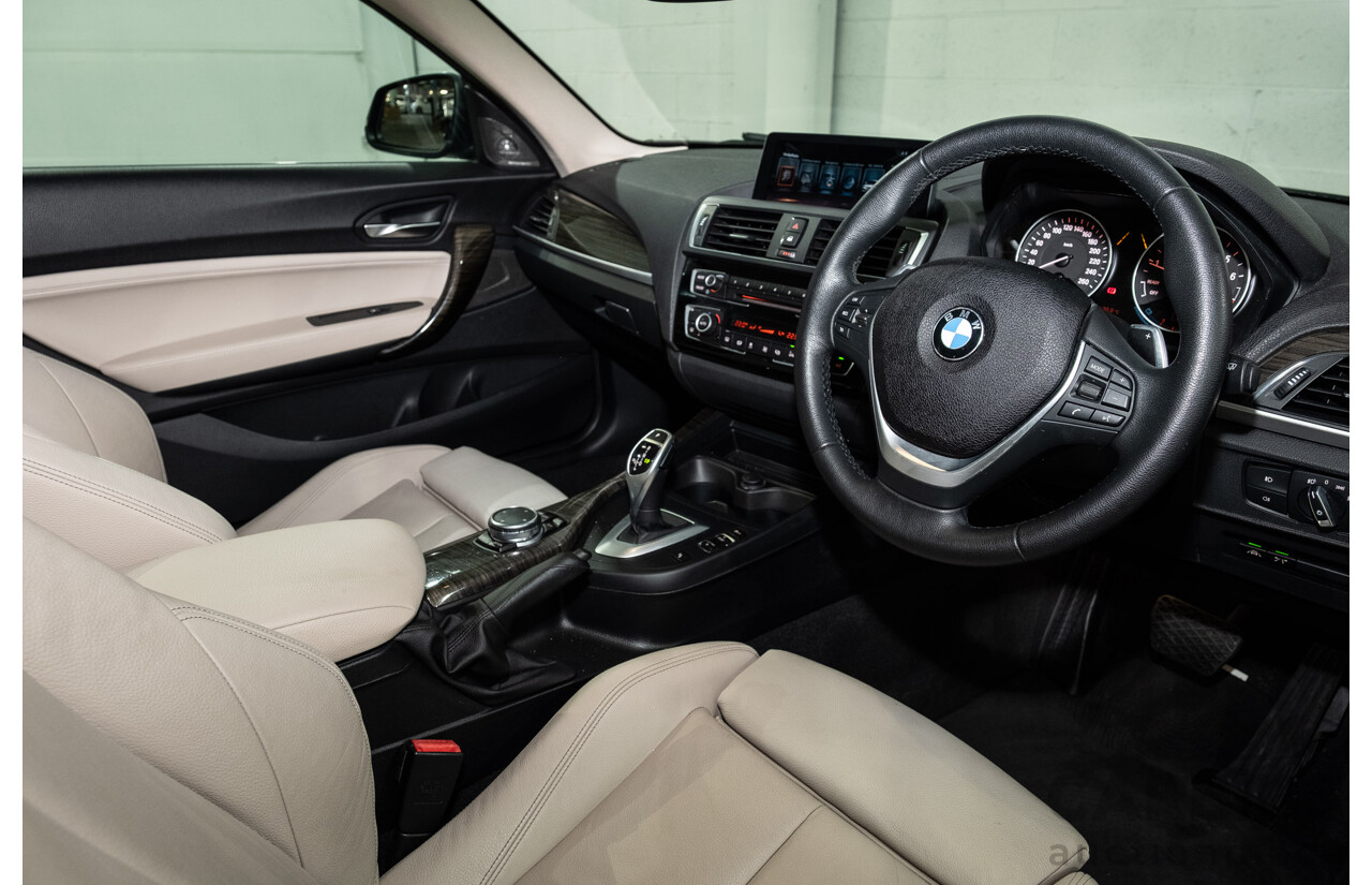 09/2017 BMW 230i Luxury Line (RWD) F22 MY17 2d Coupe Deep Sea Blue Metallic Turbo 2.0L