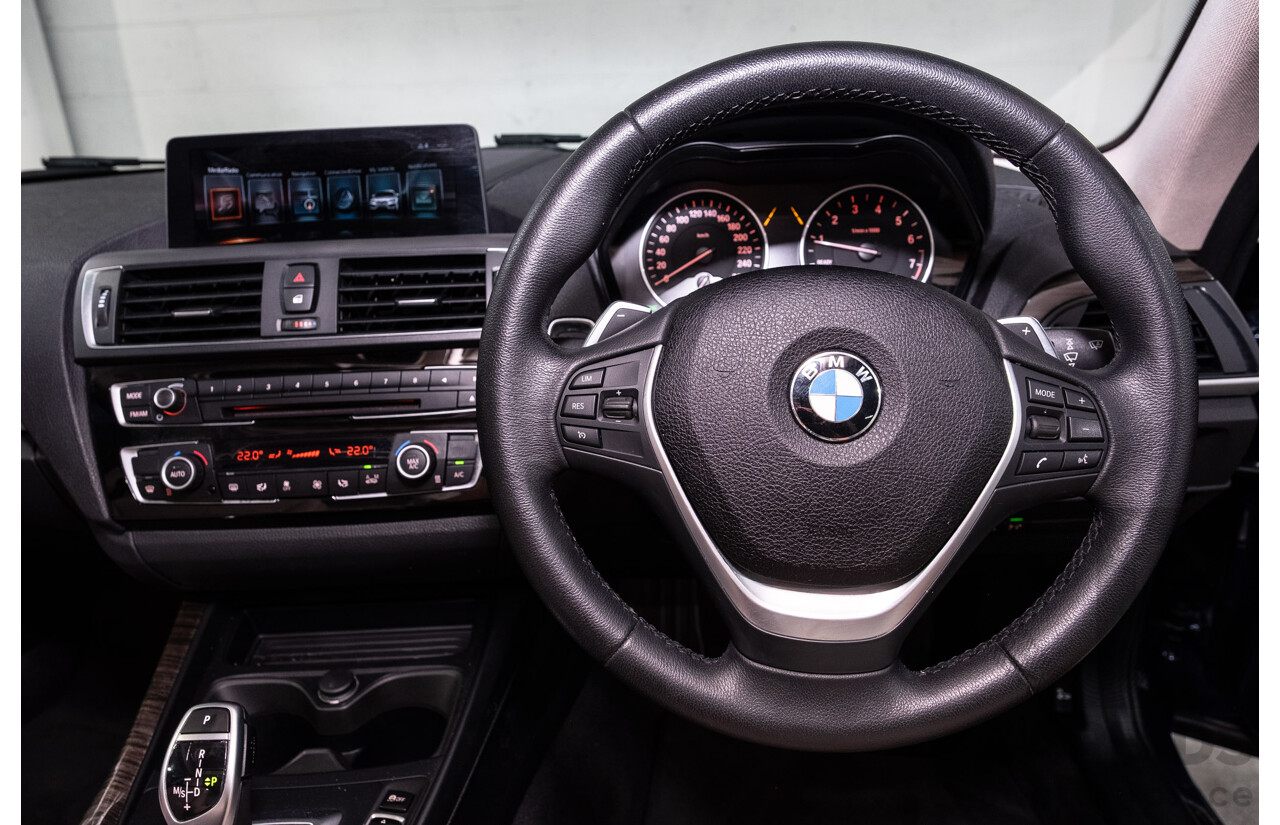 09/2017 BMW 230i Luxury Line (RWD) F22 MY17 2d Coupe Deep Sea Blue Metallic Turbo 2.0L