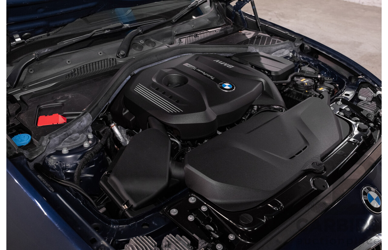 09/2017 BMW 230i Luxury Line (RWD) F22 MY17 2d Coupe Deep Sea Blue Metallic Turbo 2.0L