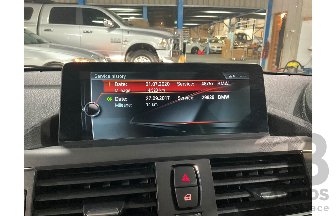 09/2017 BMW 230i Luxury Line (RWD) F22 MY17 2d Coupe Deep Sea Blue Metallic Turbo 2.0L