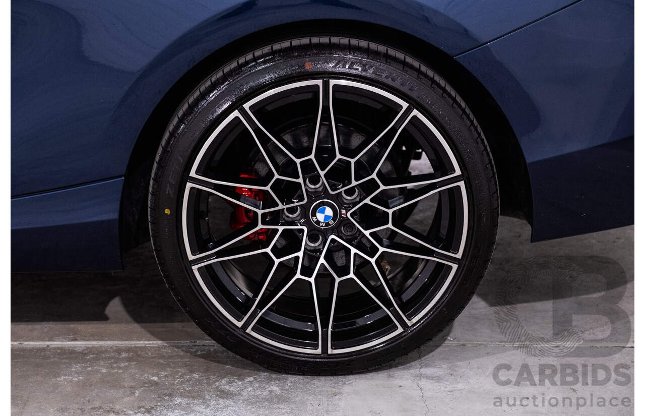 09/2017 BMW 230i Luxury Line (RWD) F22 MY17 2d Coupe Deep Sea Blue Metallic Turbo 2.0L