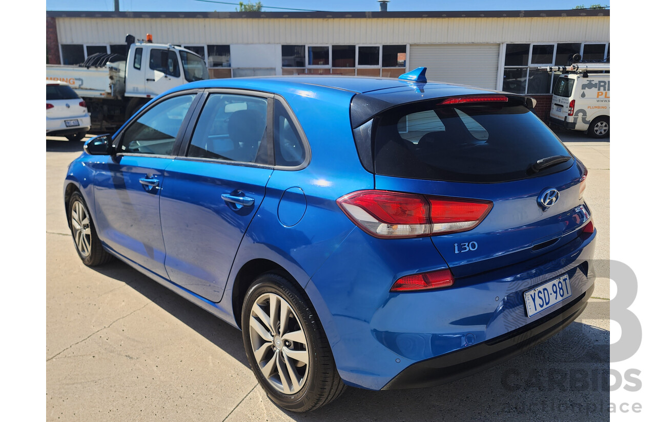 4/2017 Hyundai i30 Active PD MY17 5d Hatchback Blue 2.0L