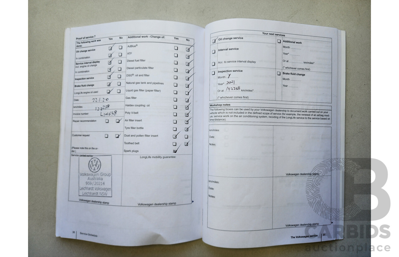 4/2012 Volkswagen Touareg V6 FSI 7P MY12 4d Wagon Black 3.6L