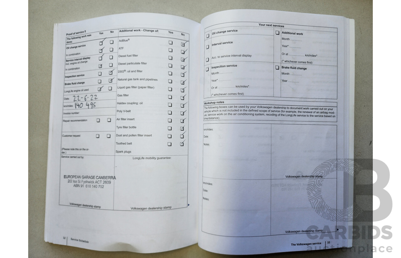 4/2012 Volkswagen Touareg V6 FSI 7P MY12 4d Wagon Black 3.6L