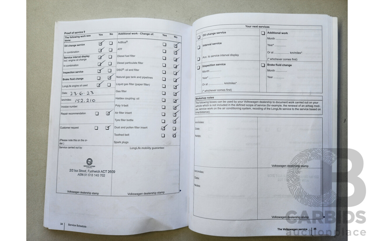 4/2012 Volkswagen Touareg V6 FSI 7P MY12 4d Wagon Black 3.6L