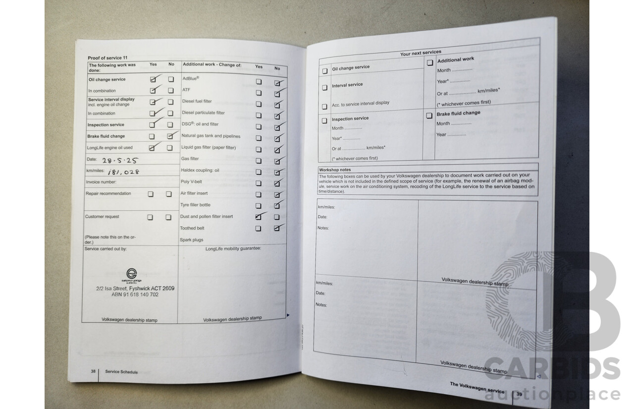 4/2012 Volkswagen Touareg V6 FSI 7P MY12 4d Wagon Black 3.6L